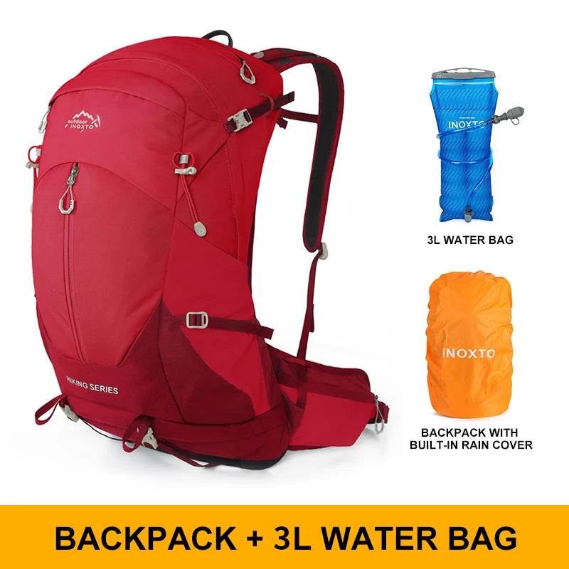 Hiking Backpack, Waterproof Hiking Daypack with Rain Cover, Lightweight Travel Camping Backpack for Men Women