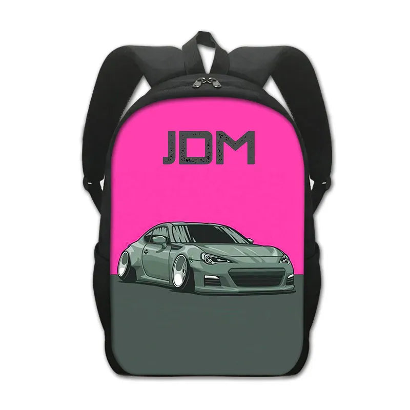 Mochilas estilo JDM ligeras y comodas , tela duradera y con buen almacenamiento