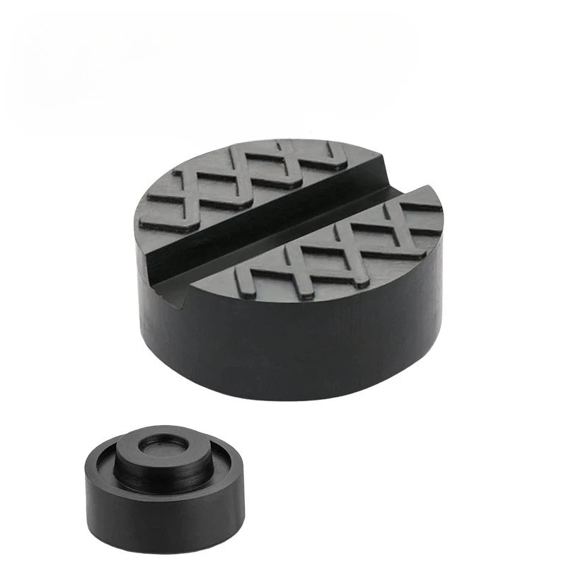 Almohadilla de goma para gato hidráulico de coche, protector de marco universal, plataforma elevada antideslizante, bloque de soporte para gato, herramientas de desmontaje de coche