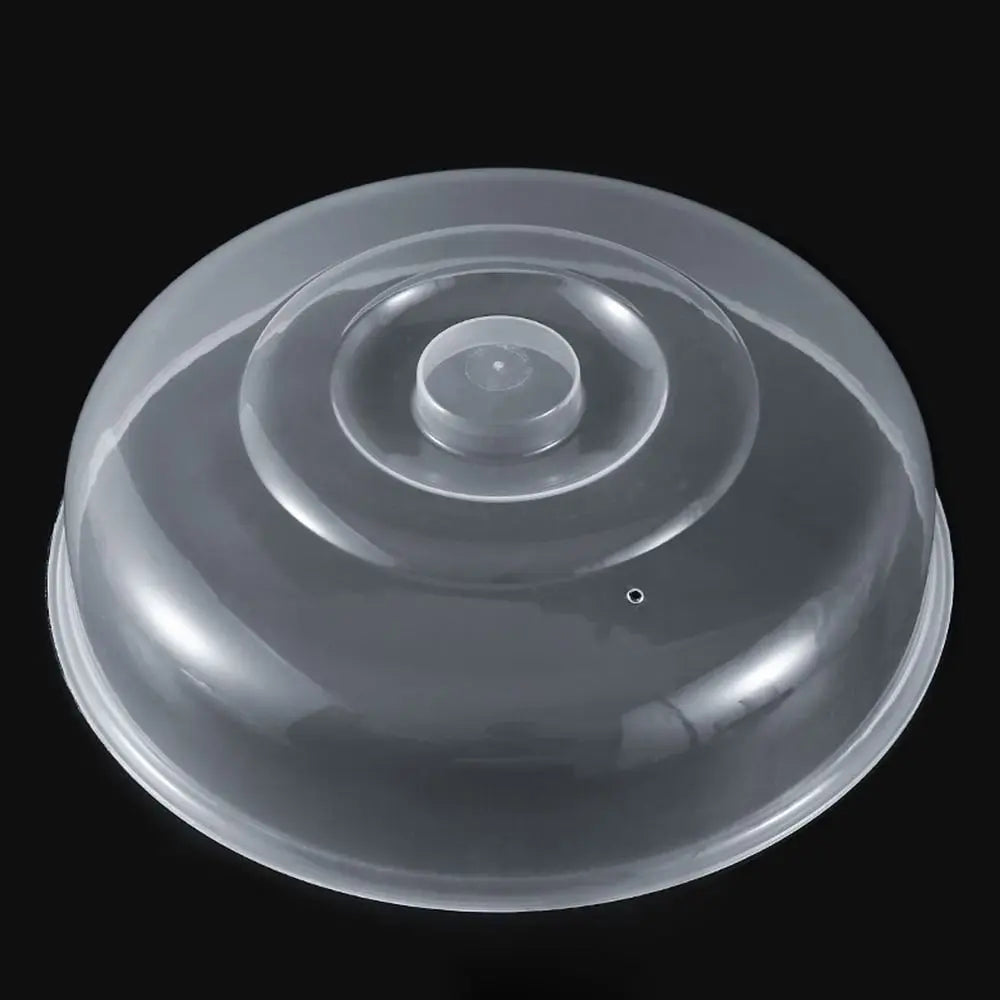 New 1Pcs Fresh Keeping Microwave Splatter Cover for Kitchen Bowls Cake Dish Plastic Food Fresh Lid Reusable Vented