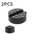 Almohadilla de goma para gato hidráulico de coche, protector de marco universal, plataforma elevada antideslizante, bloque de soporte para gato, herramientas de desmontaje de coche