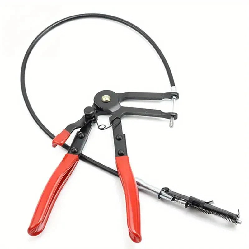 Alicates de sujeción, abrazaderas de manguera flexibles, tipo cable, cable flexible, abrazaderas de manguera largas para automóviles, extracción de conjuntos de mangueras rectas, herramientas de reparación de automóviles