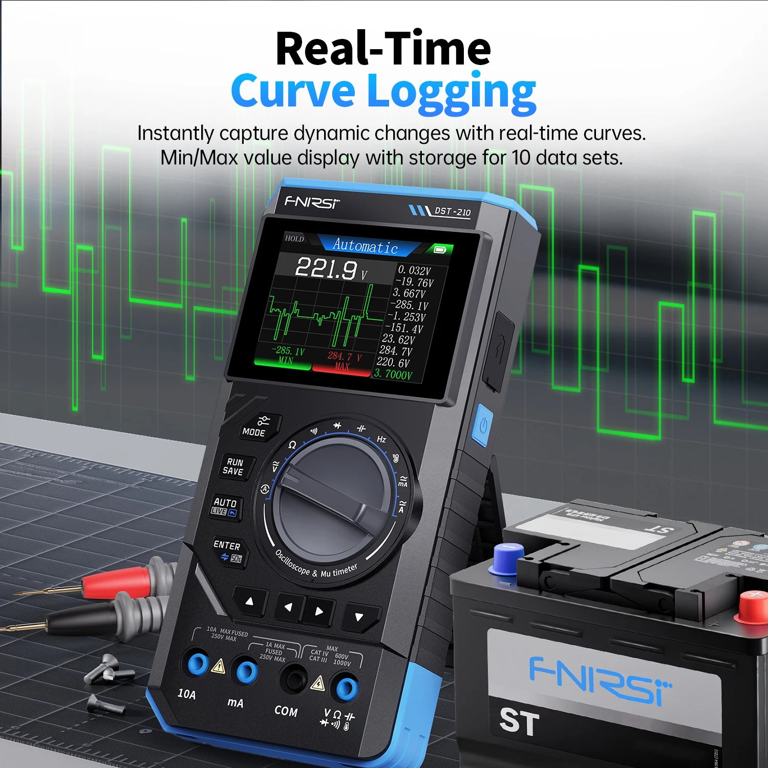 DST-210/DST-201 Es una herramienta tipo dial 2 en 1, ideal para controles de electrónica doméstica y estudios de reparación.
