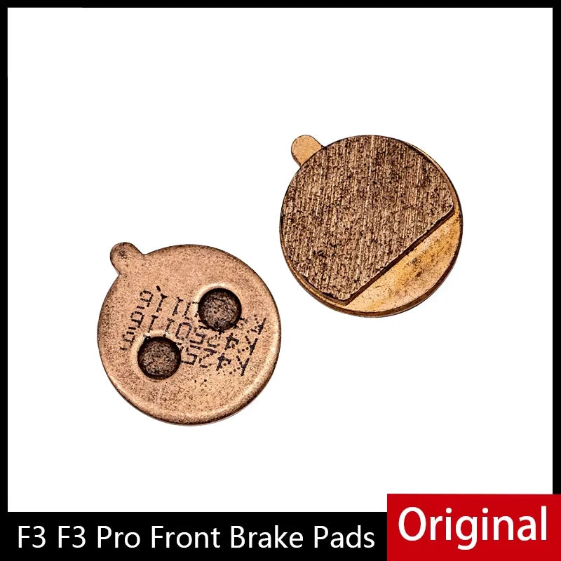 Original Brake Pads for Segway F3 F3 Pro Electric Scooter Parts Front Whell Disc Brake Semi Full Metal Pads Replacement