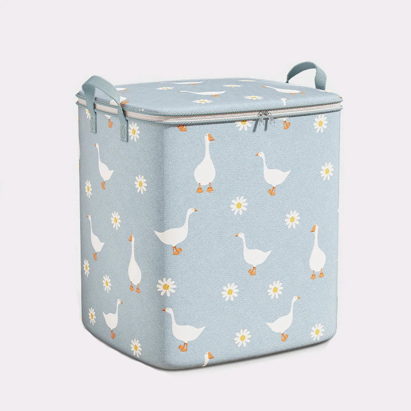 Bolsa organizadora de almacenamiento de 1 pieza para guardar artículos de primera necesidad, plegable, impermeable, de alta capacidad.