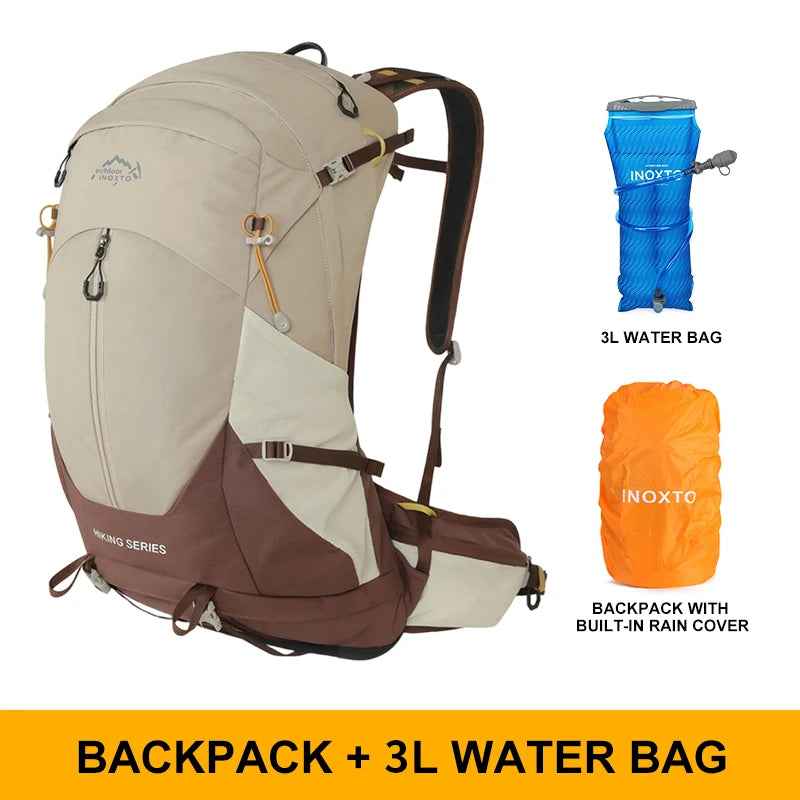Hiking Backpack, Waterproof Hiking Daypack with Rain Cover, Lightweight Travel Camping Backpack for Men Women