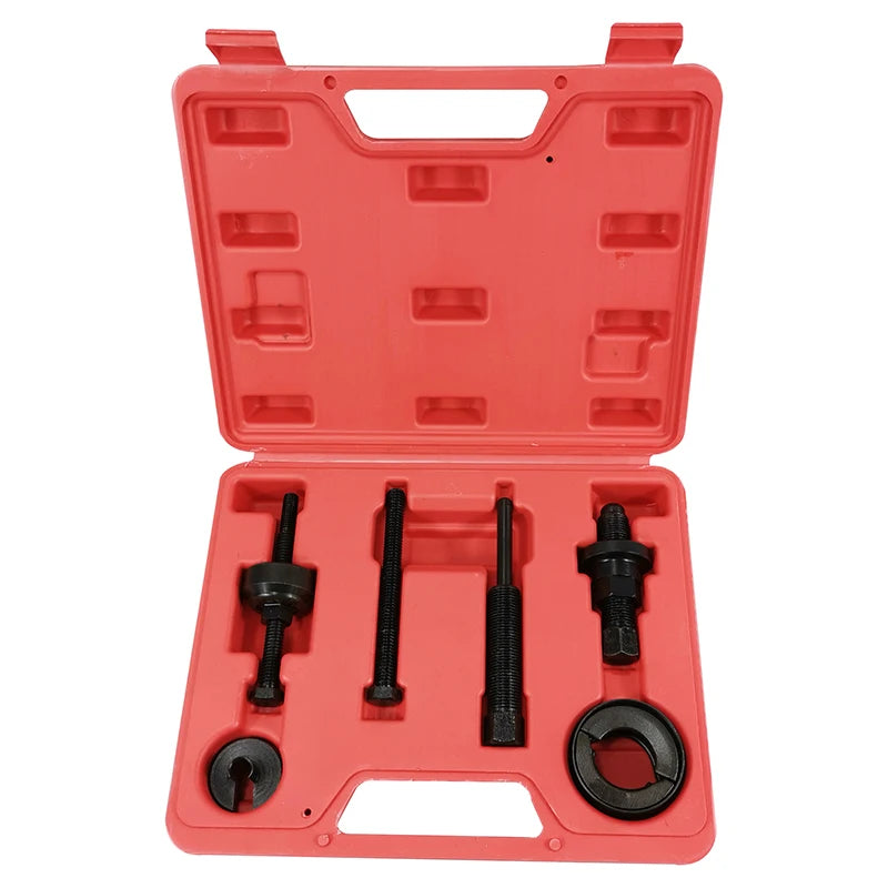 6Pcs Kit de polea de bomba de dirección asistida, extractor, herramienta de instalación y reparación para GM Ford C2 C111