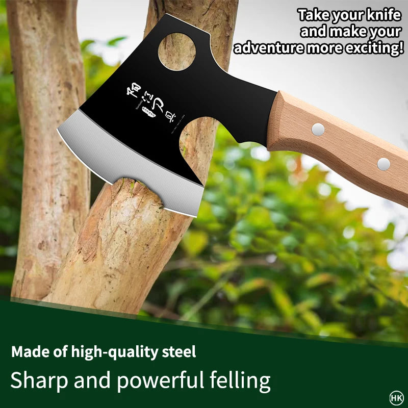 1PC  outdoor high carbon steel hand forging knife, slicing knife, cutting knife, special bone cutting knife