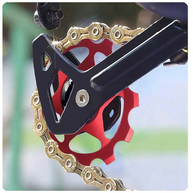 ENLEE 11T 13T Bicycle Jockey Wheels Rear Derailleur Bearing CNC Process Pulley Road Bike Guide Roller For Shimano Bicycle Parts