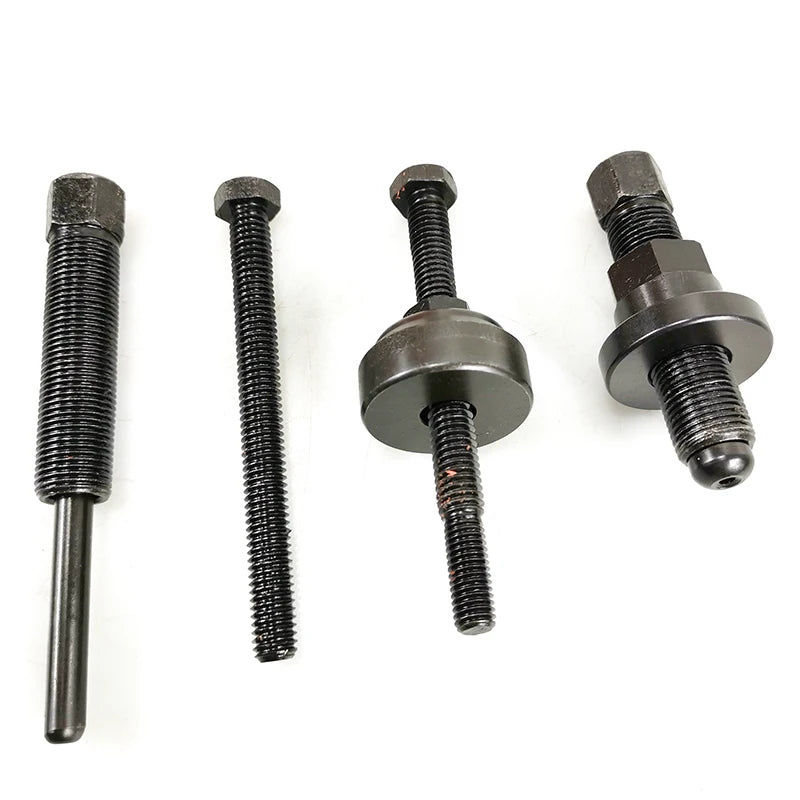6Pcs Kit de polea de bomba de dirección asistida, extractor, herramienta de instalación y reparación para GM Ford C2 C111