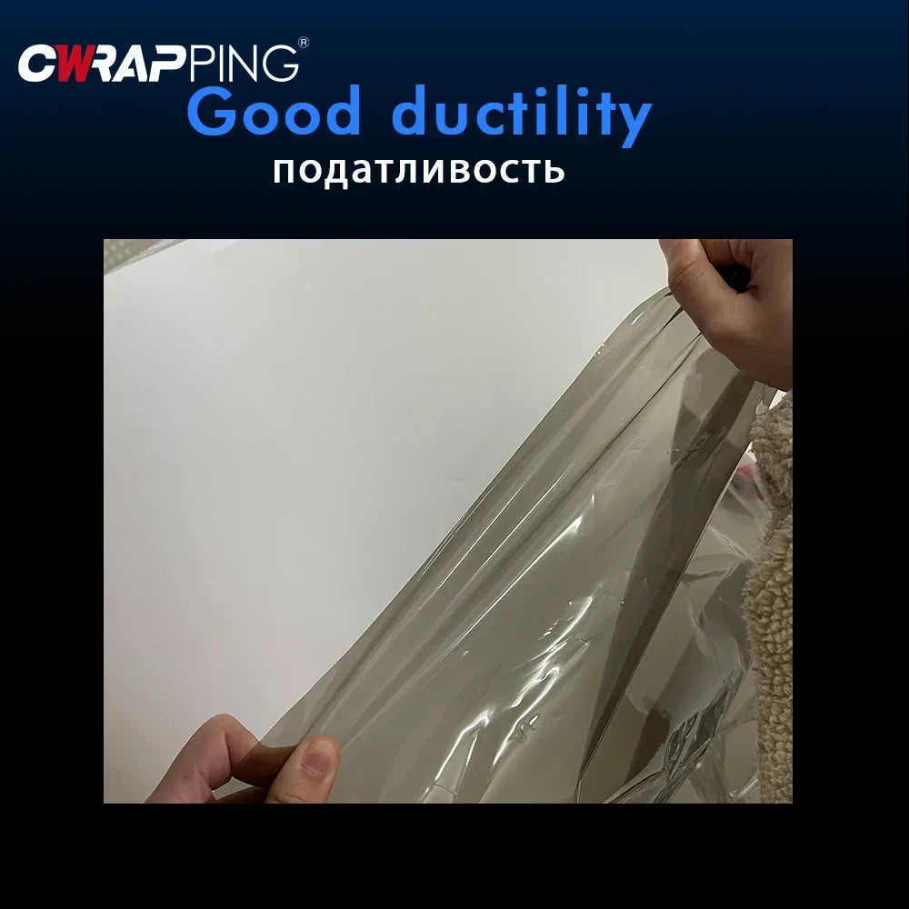 Car Transparent Light Protector Film Bumper Hood Paint Protection Auto Headlight Fog Light Vinyl Smoke Film Foil Stickers Cover