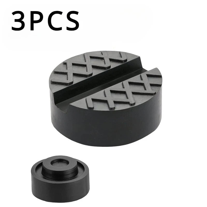 Almohadilla de goma para gato hidráulico de coche, protector de marco universal, plataforma elevada antideslizante, bloque de soporte para gato, herramientas de desmontaje de coche