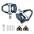 Gineyea Road Bike Clip Pedals, Clipless Road Cycling Pedals with Cleat Compatible with SPD-SL