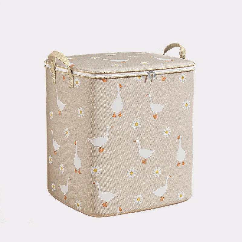Bolsa organizadora de almacenamiento de 1 pieza para guardar artículos de primera necesidad, plegable, impermeable, de alta capacidad.