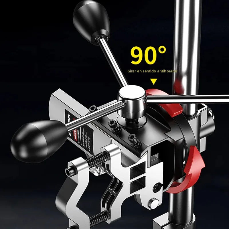 Portable Universal Drill Press Stand Adjustable Drill Holder Bracket Convert Electric Hand Drill to Bench Drill for DIY Work