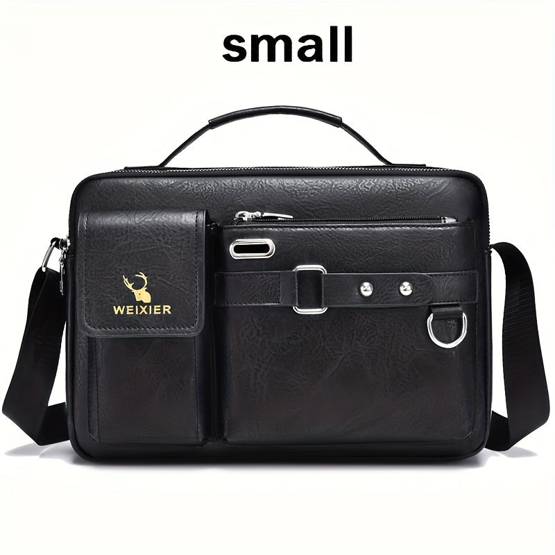 Bolso de hombro para hombre, bandolera, bandolera de negocios, bandolera, bolso de mano, bolso informal para hombre