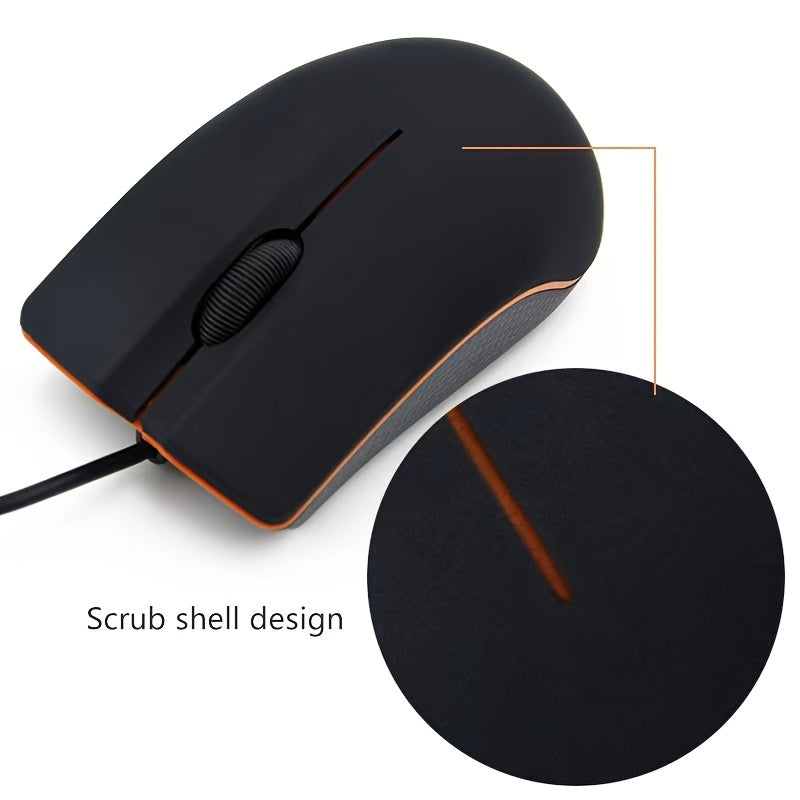 USB Wired Game Mouse Mice for PC Laptop Computer Small Mouse